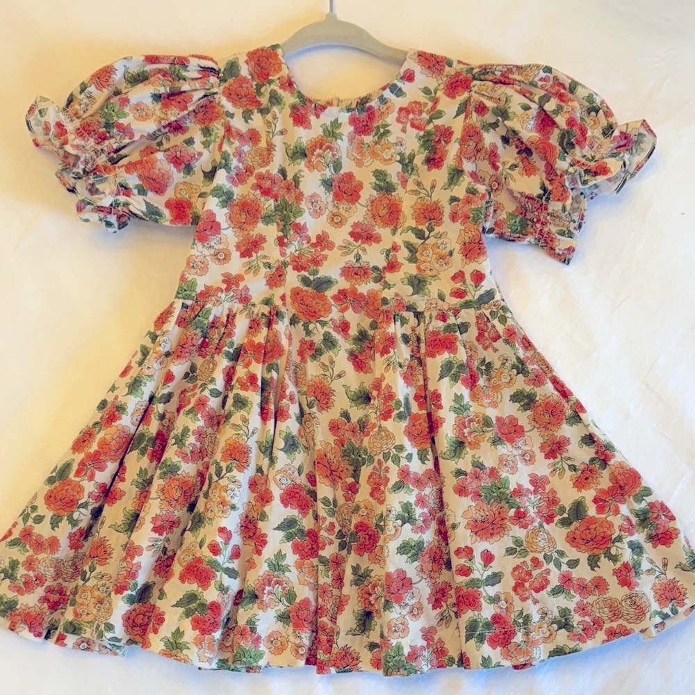 Doen Floral Puff Sleeve Dress size 2